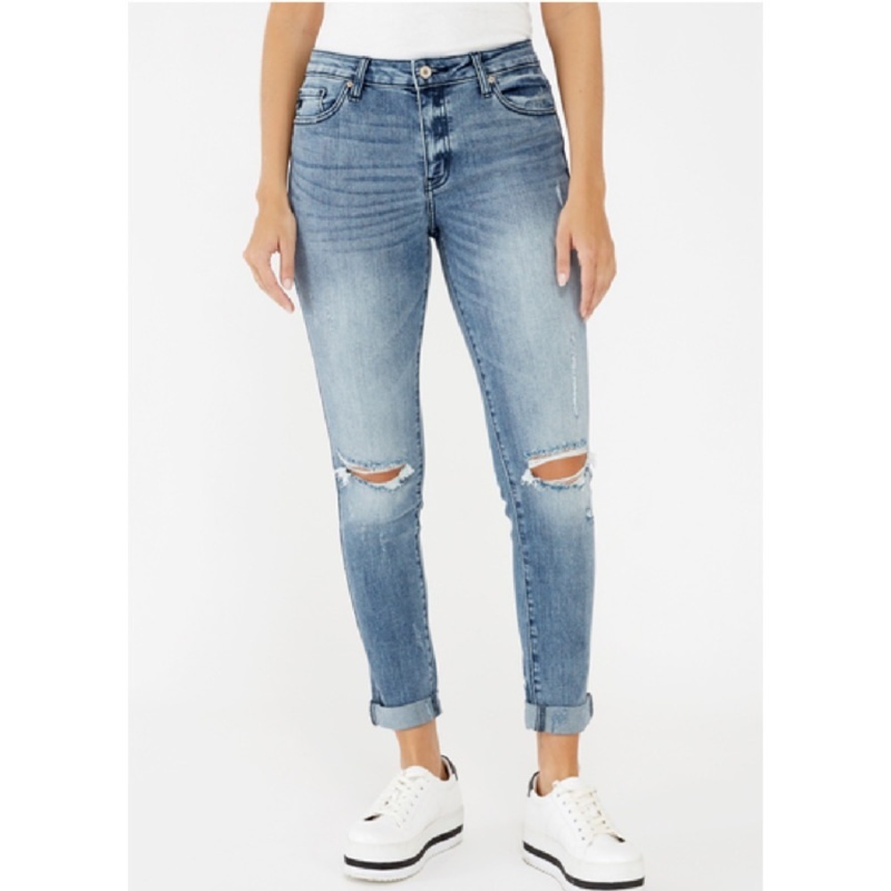 Skinny Distressed Jeans